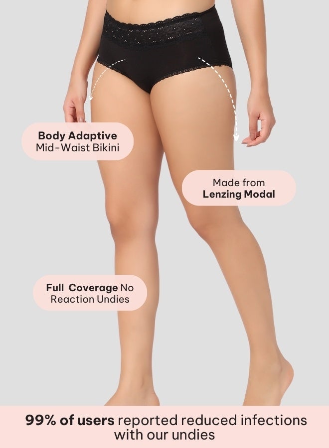Intimate Queen Modal Bae Luxe Hipsters – Buttery Modal Bliss, Naturally Cooling | pH Balanced for Sensitive Skin - Image 3